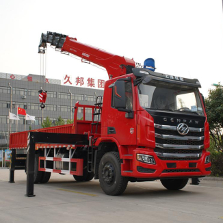 8吨随车吊桩式运输车